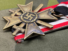 Load image into Gallery viewer, Original Third Reich War Merit Cross Medal with Swords
