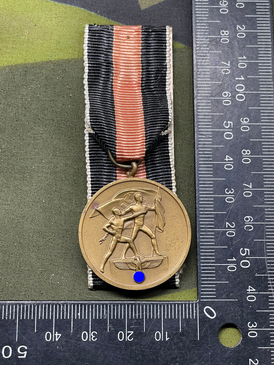 Original WW2 German Army October 1st 1938 Commemorative Medal