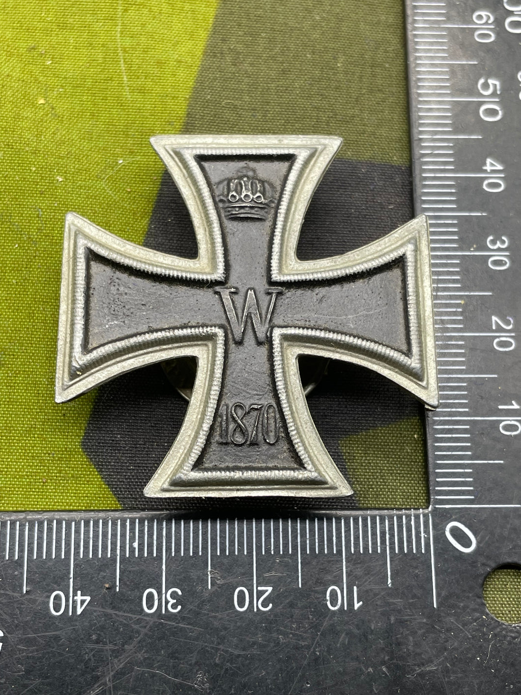 Reproduction WW1 German 1870 Iron Cross First Class Screw Back