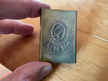 Load image into Gallery viewer, WW2 German Army Paratrooper&#39;s Souvenir Krete Match Box Cover 1941 
