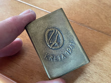 Load image into Gallery viewer, WW2 German Army Paratrooper&#39;s Souvenir Krete Match Box Cover 1941 
