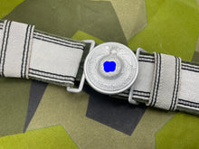Load image into Gallery viewer, Reproduction WW2 German SS Officer&#39;s Brocade Belt - 42&quot; Waist
