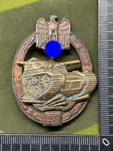 Charger l&#39;image dans la galerie, WW2 German Army Panzer Badge - 25 Engagements
