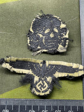 Charger l&#39;image dans la galerie, WW2 German SS Bevo Weave M43 Cap Insignia
