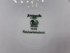 Large Heavy WW2 German RAD White Porcelain Plate. - The Militaria Shop