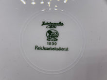 Lade das Bild in den Galerie-Viewer, Large Heavy WW2 German RAD White Porcelain Plate.
