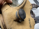Original WW2 British Army Soldier's T-Mic Long Hose Gas Mask & Dog Tag RNVR - The Militaria Shop