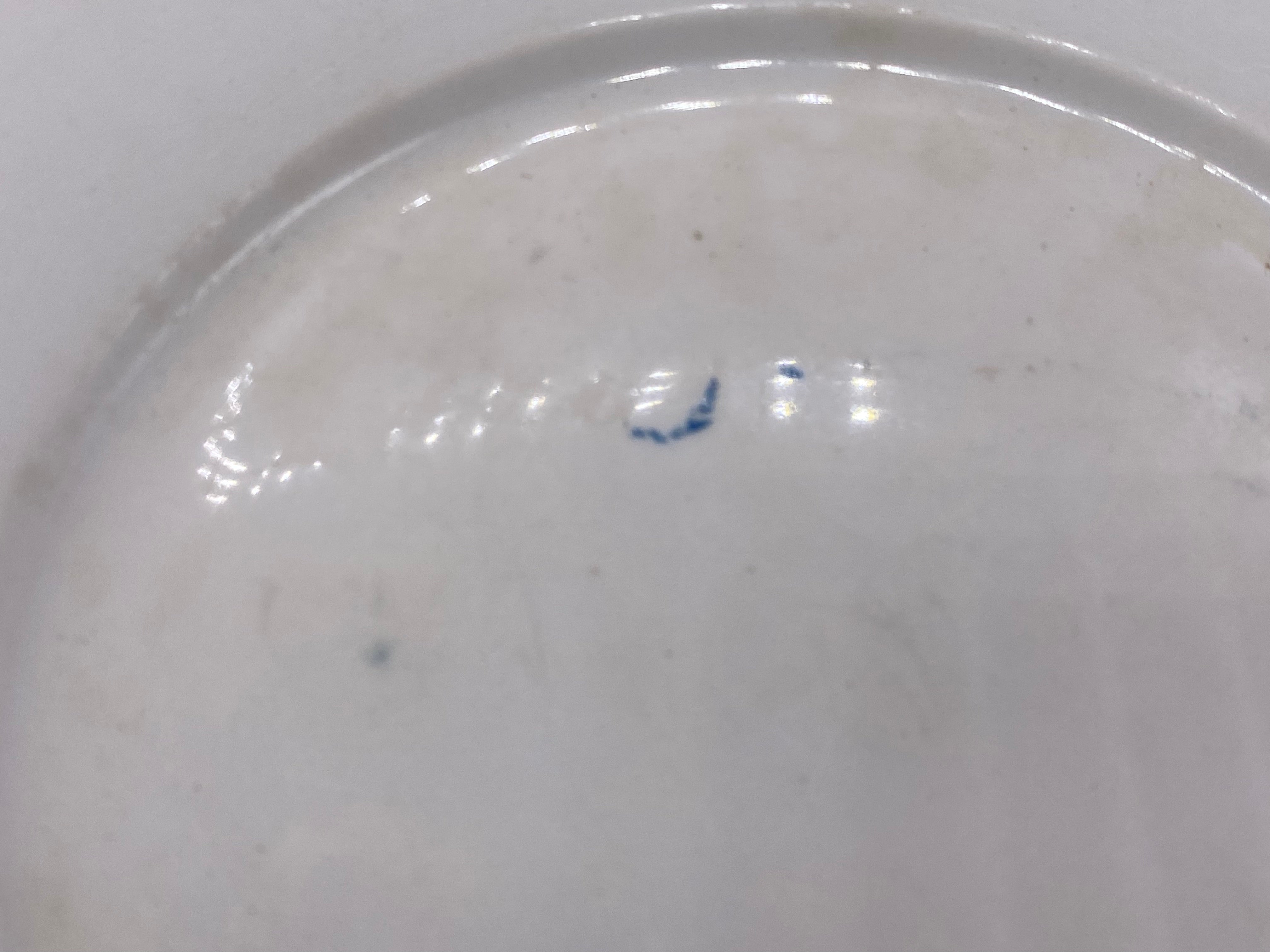 Large Heavy WW2 German RAD White Porcelain Plate. - The Militaria Shop