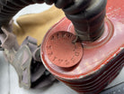Original WW2 British Army Soldier's T-Mic Long Hose Gas Mask & Dog Tag RNVR - The Militaria Shop
