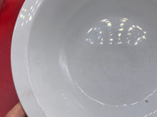 Load image into Gallery viewer, Large Heavy WW2 German RAD White Porcelain Soup Bowl.
