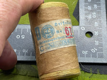Load image into Gallery viewer, WW2 German Army Cavalry (Gold / Yellow) Uniform Thread Reel

