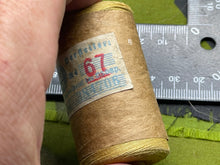 Load image into Gallery viewer, WW2 German Army Cavalry (Gold / Yellow) Uniform Thread Reel
