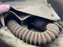 Load image into Gallery viewer, Original WW2 British Army GSR General Service Respirator Gas Mask Set

