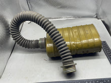 Lade das Bild in den Galerie-Viewer, Polish Army Gas Mask Filter and Tube - The Militaria Shop
