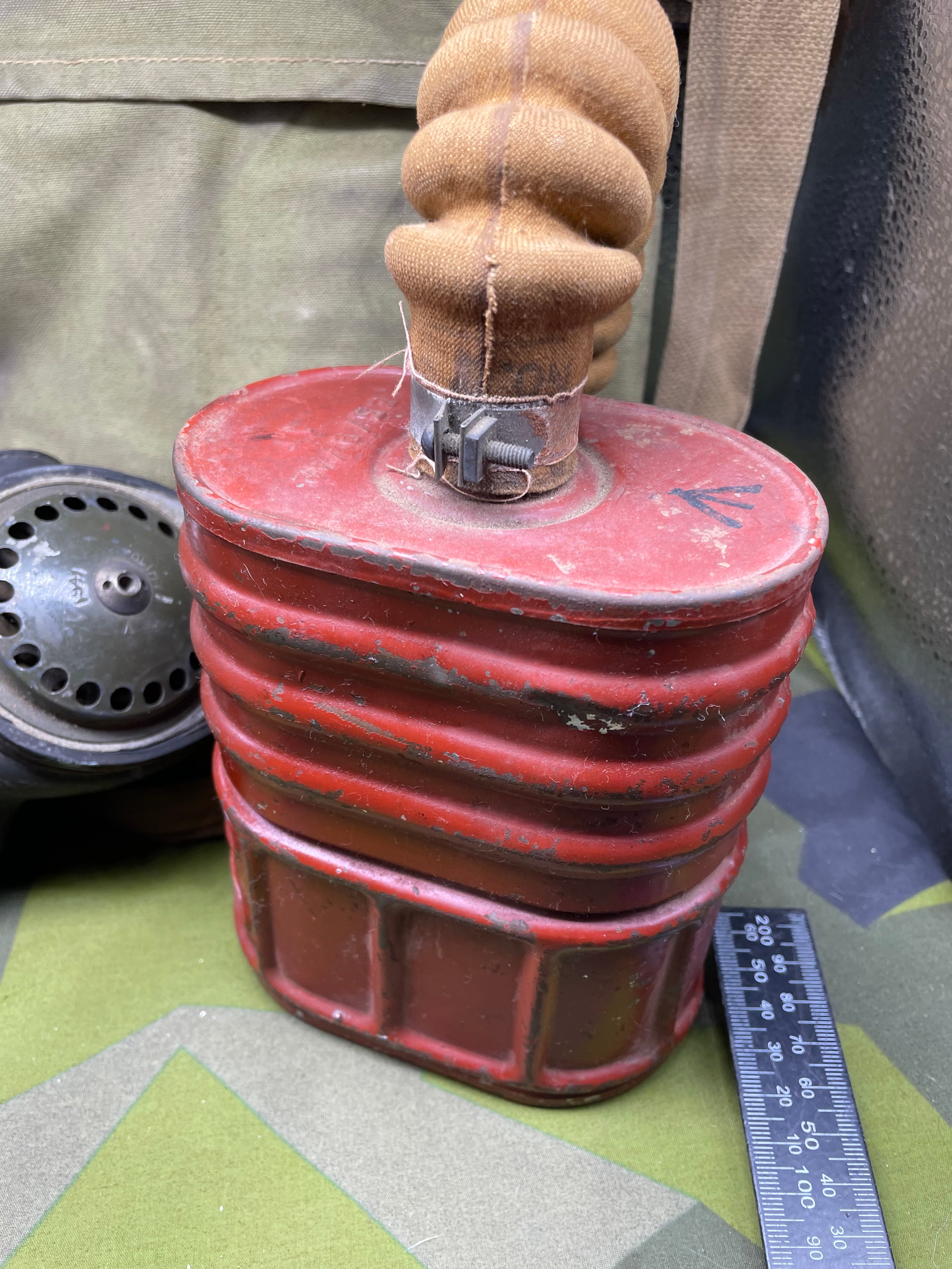 Original WW2 British Army GSR General Service Respirator Gas Mask Set - The Militaria Shop