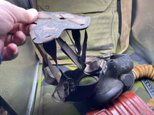 Load image into Gallery viewer, Original WW2 British Army GSR General Service Respirator Gas Mask Set
