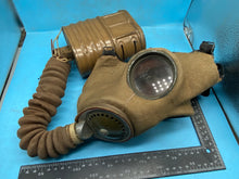 Load image into Gallery viewer, Original Pre-WW2 Dated British Army Gas Mask
