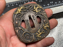 Charger l'image dans la galerie, Japanese tsuba - Hand Guard used on samurai swords like the Katana - The Militaria Shop
