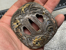 Charger l'image dans la galerie, Japanese tsuba - Hand Guard used on samurai swords like the Katana - The Militaria Shop
