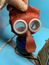 Load image into Gallery viewer, Original WW2 British Home Front Child&#39;s Mickey Mouse Gas Mask in box
