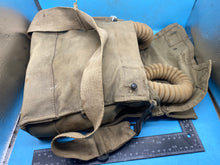 Load image into Gallery viewer, Original WW2 Dated British Army Long-Hose Gas Mask in 1941 Dated Bag
