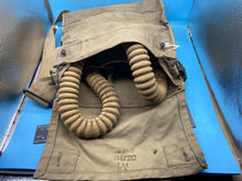 Load image into Gallery viewer, Original WW2 Dated British Army Long-Hose Gas Mask in 1941 Dated Bag
