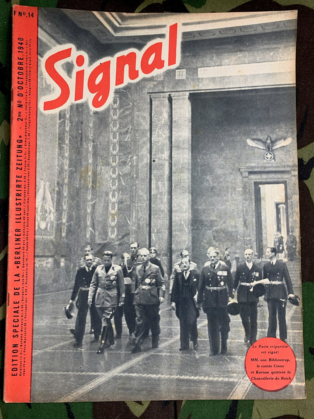 Signaal Magazine Original WW2 Allemand - 1er Août 1942 - #87