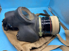 Load image into Gallery viewer, Original WW2 British Home Front ARP Warden&#39;s Gas Mask in Issue Bag
