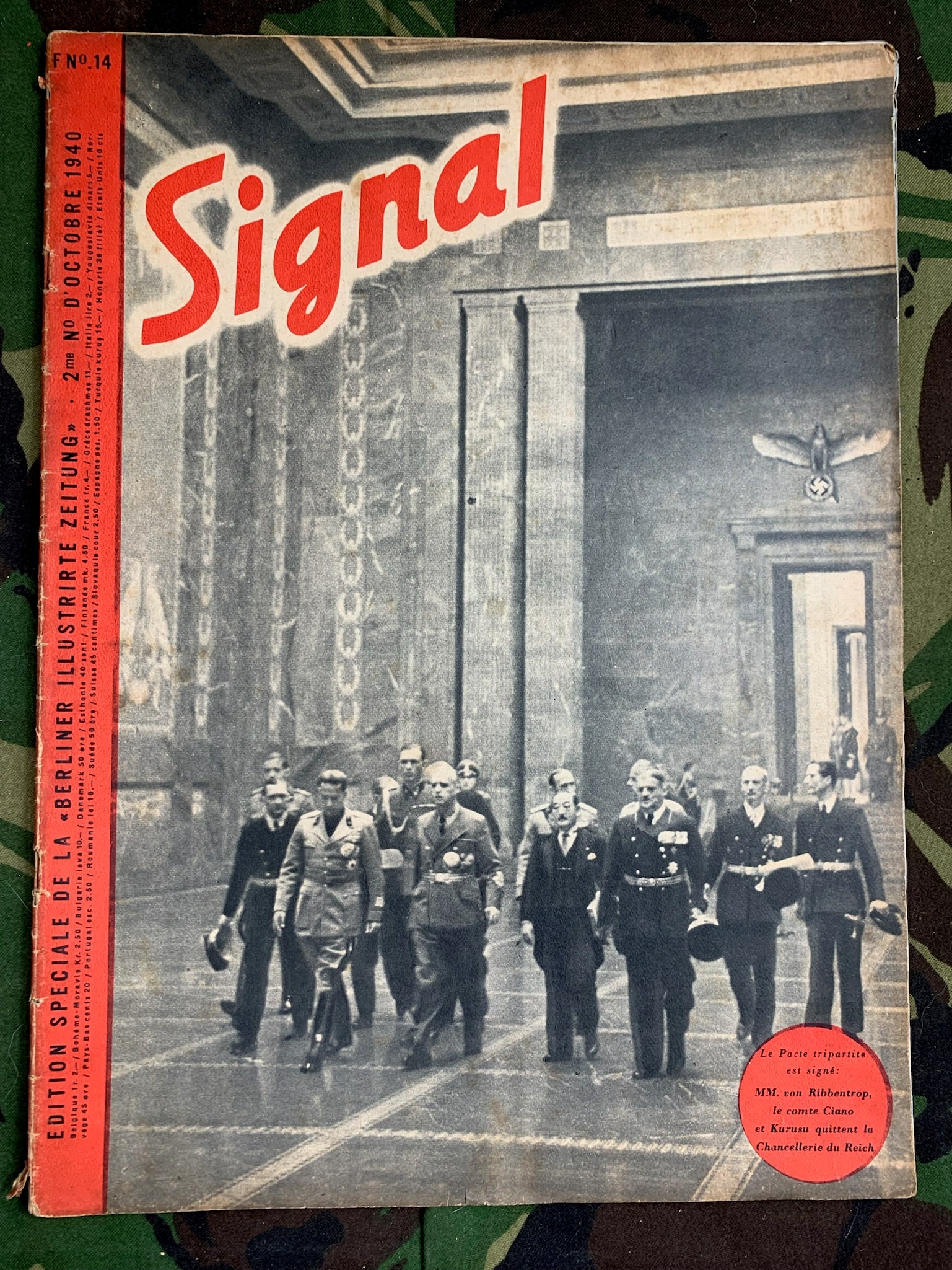 Original WW2 German Signal Magazine - October 1940 - The Militaria Shop