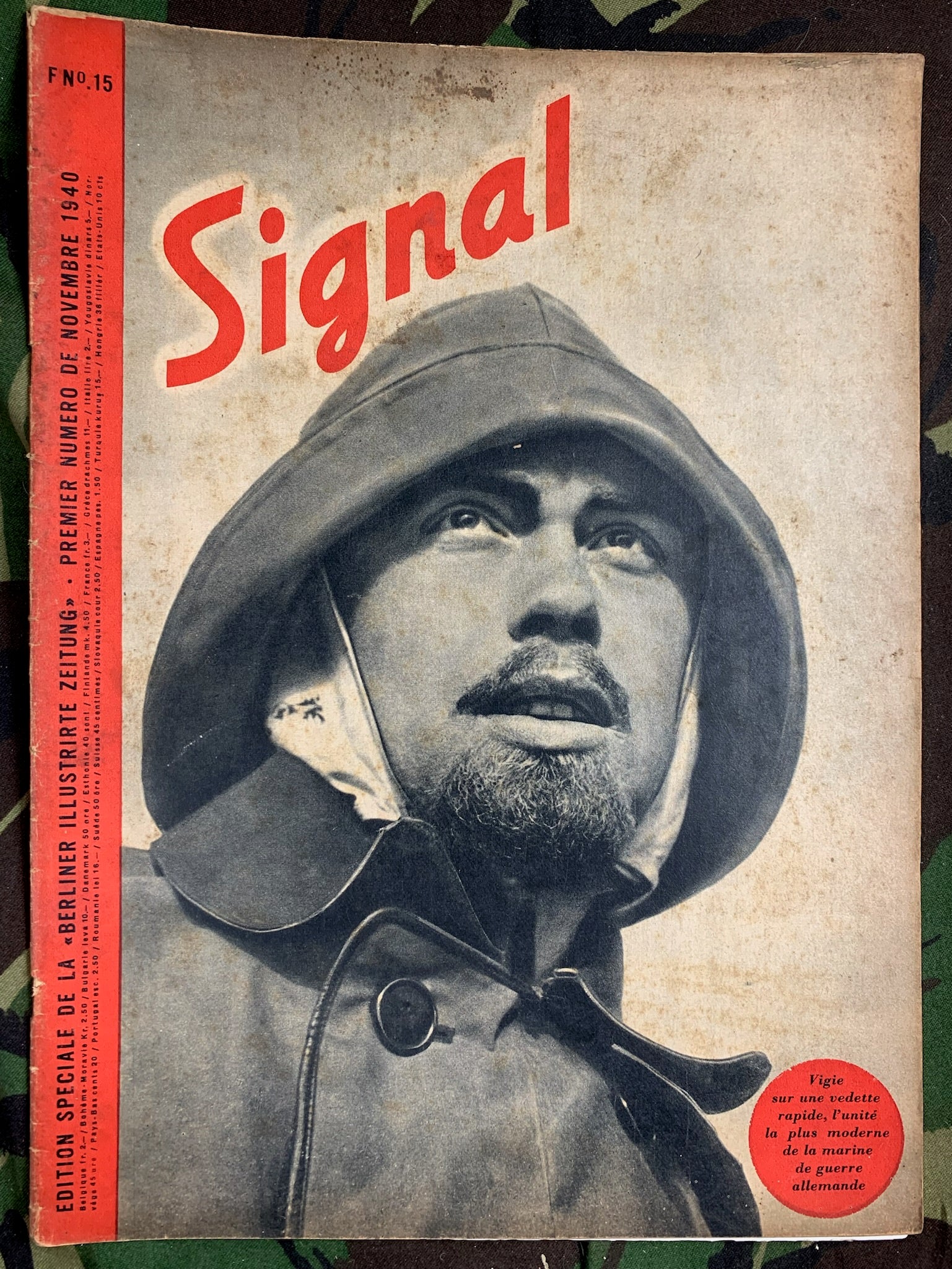 Original WW2 German Signal Magazine - November 1940 - The Militaria Shop