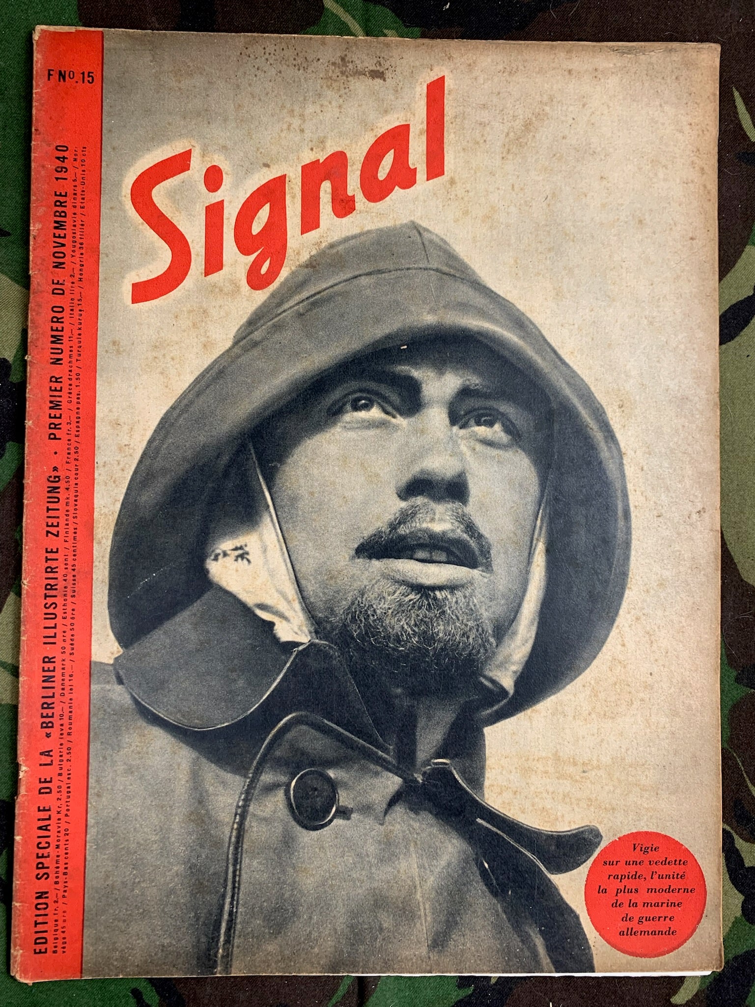 Original WW2 German Signal Magazine - November 1940 - The Militaria Shop
