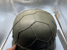 Reproduction WW2 German Double Decal SS Helmet with Chicken Wire - The Militaria Shop
