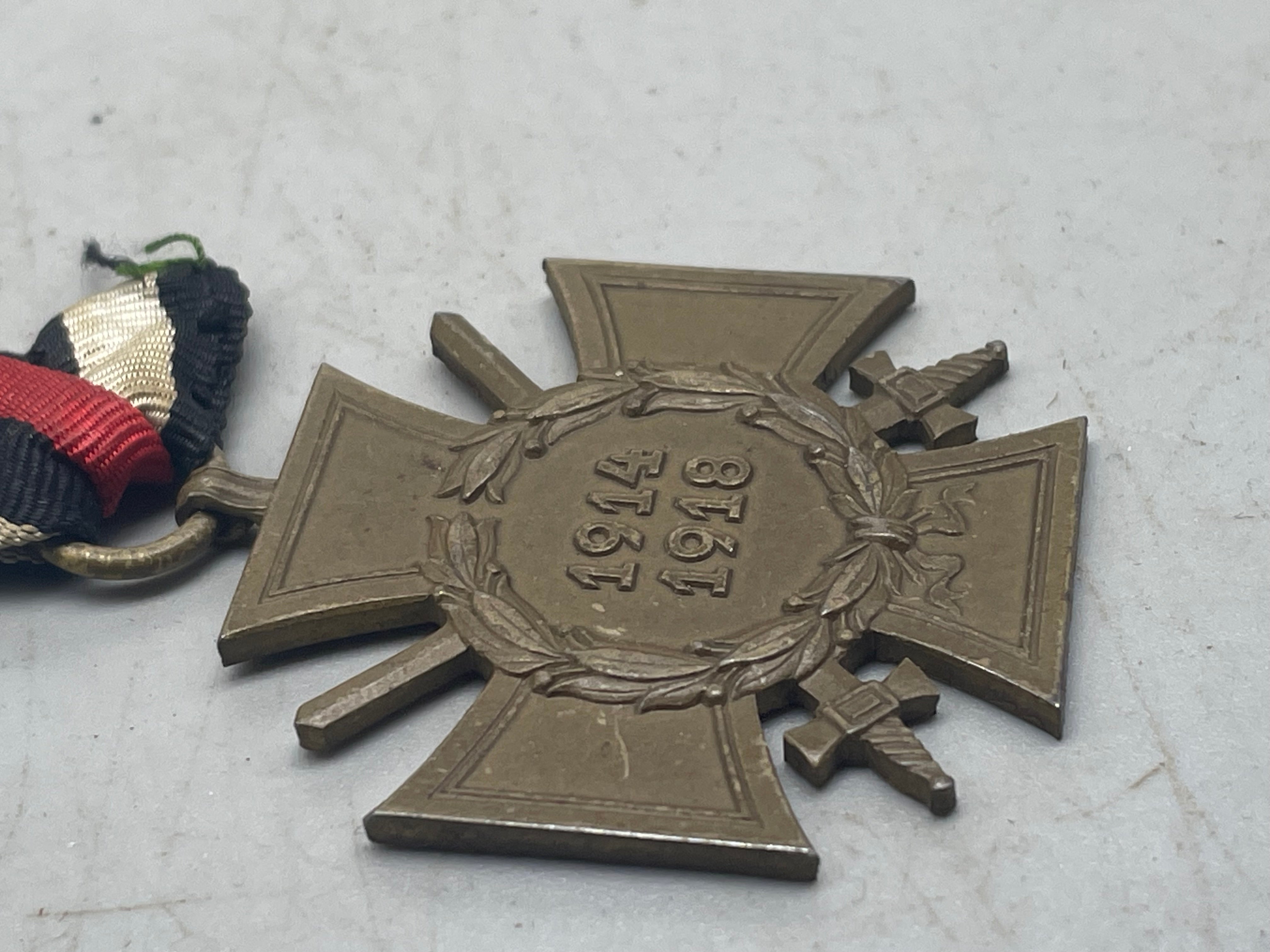 Original WW1 Combatants / Hindenburg Cross 1914 - 1918 - The Militaria Shop