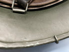 Reproduction WW2 German Double Decal SS Helmet with Chicken Wire - The Militaria Shop