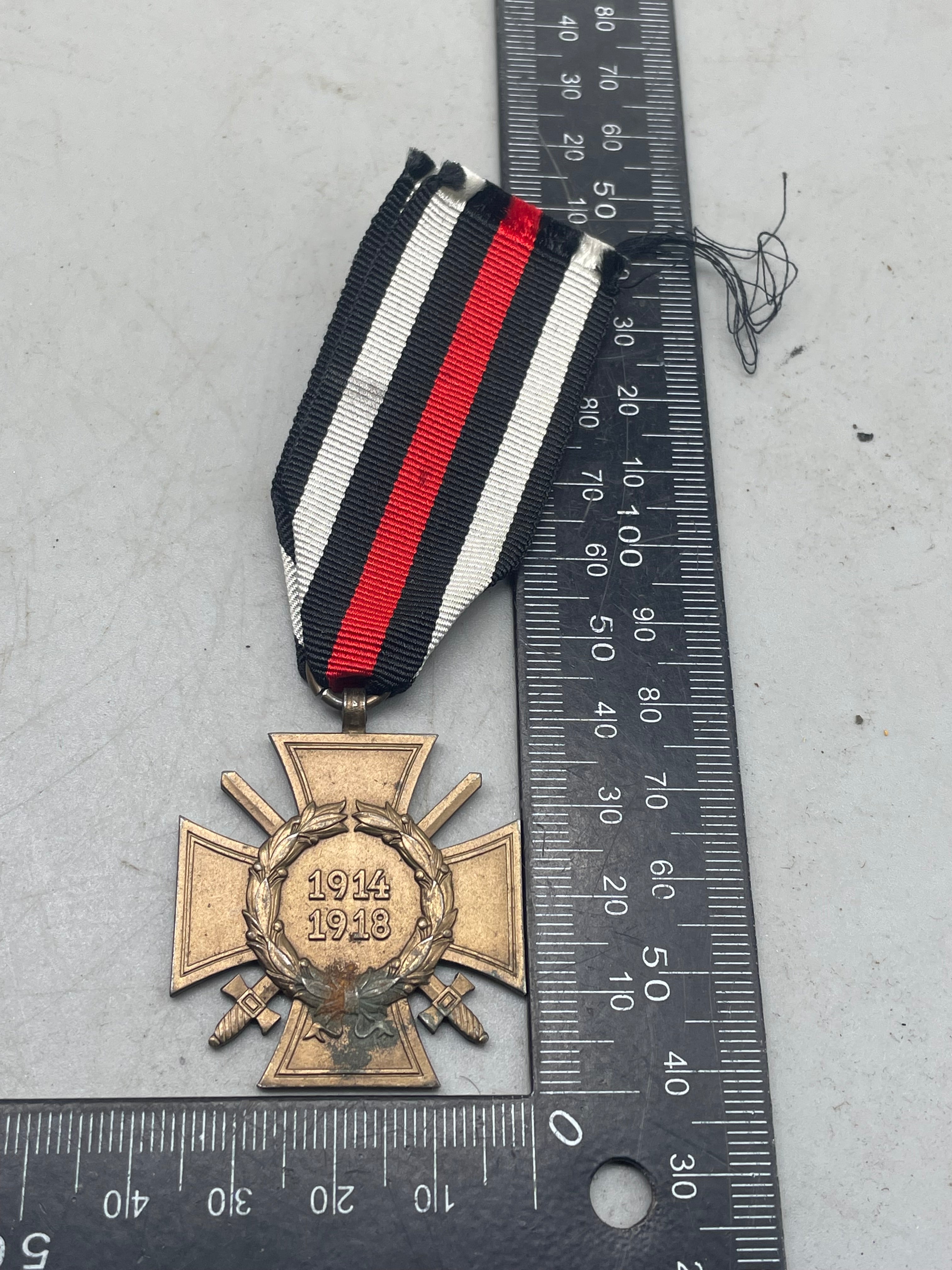Original WW1 Combatants / Hindenburg Cross 1914 - 1918 - The Militaria Shop