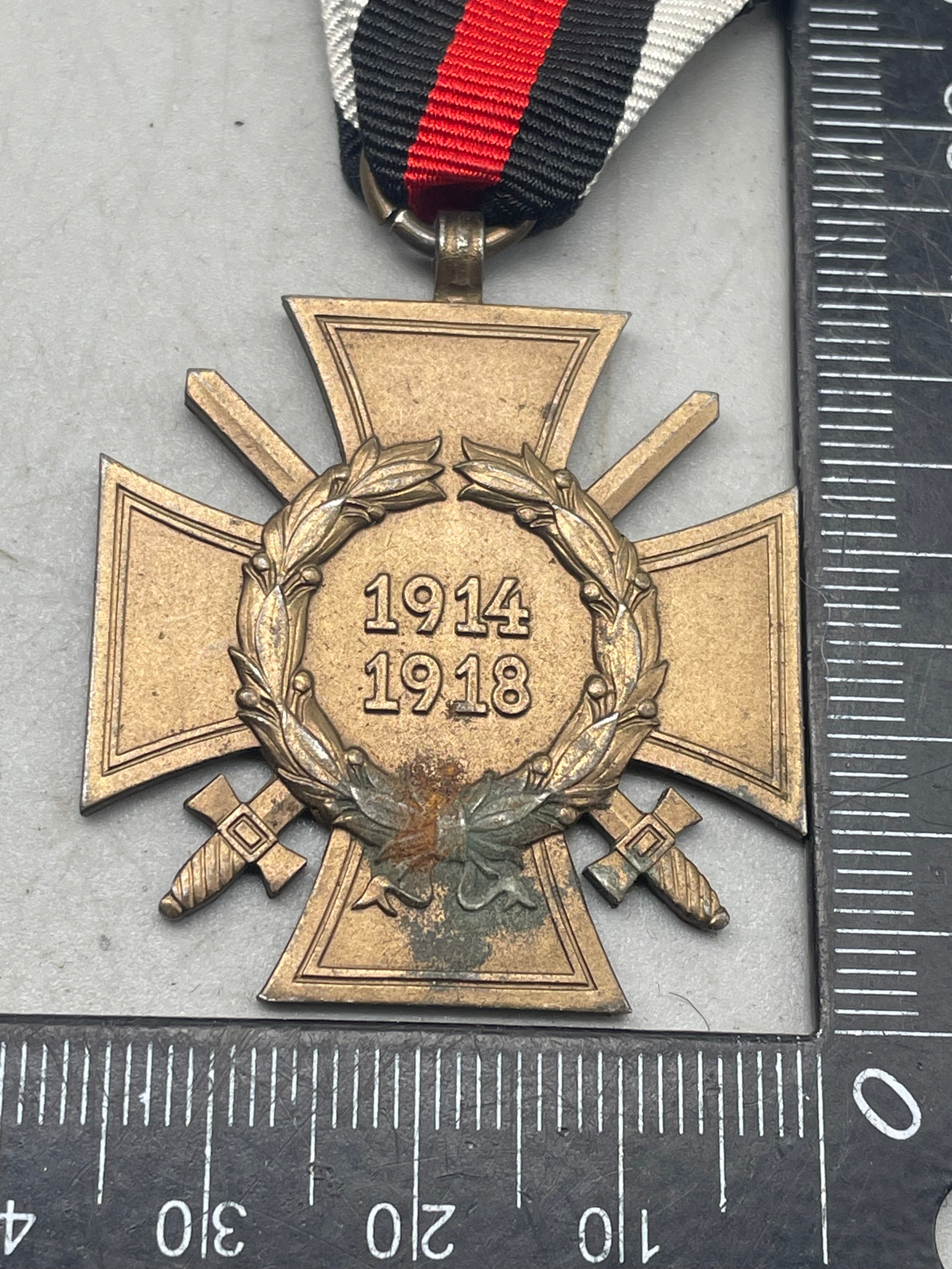 Original WW1 Combatants / Hindenburg Cross 1914 - 1918 - The Militaria Shop