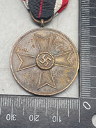 Original WW2 German Army War Merit Medal with Ribbon - The Militaria Shop