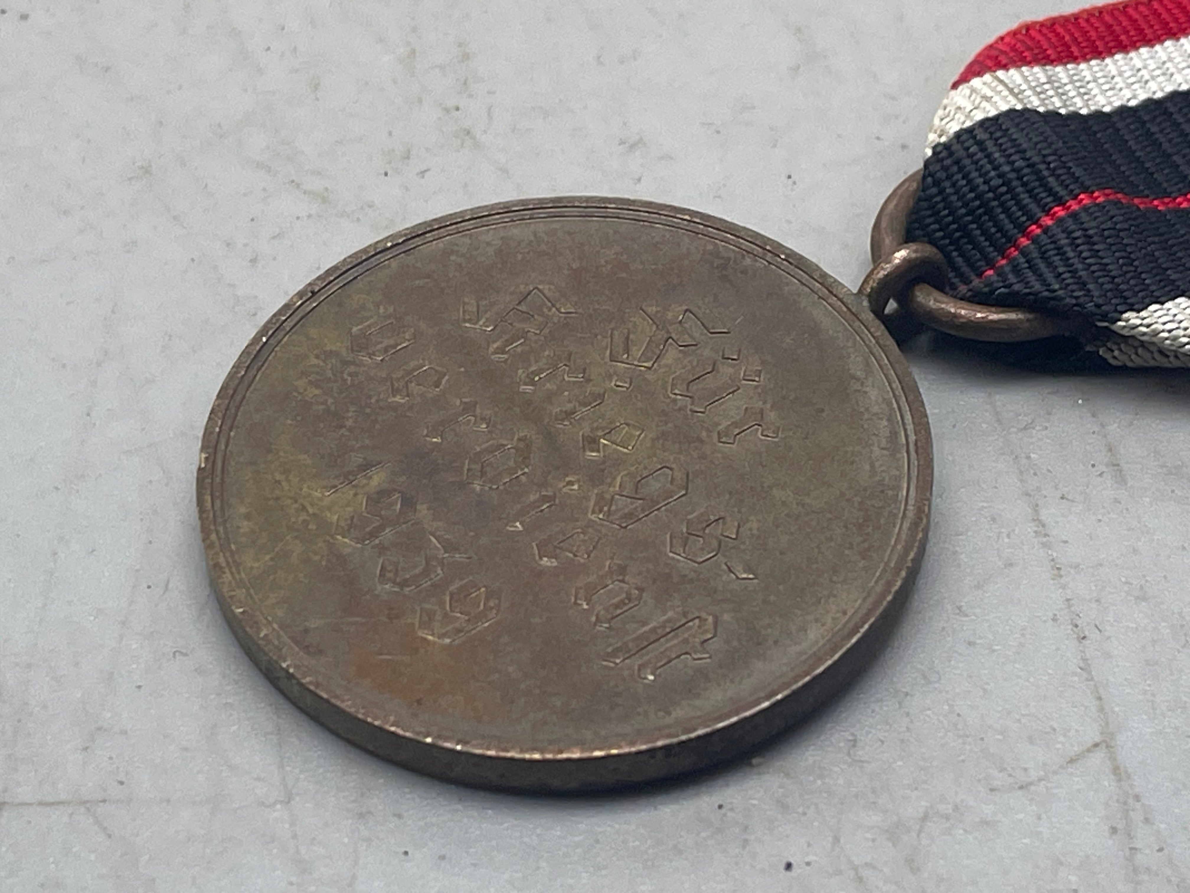 Original WW2 German Army War Merit Medal with Ribbon - The Militaria Shop