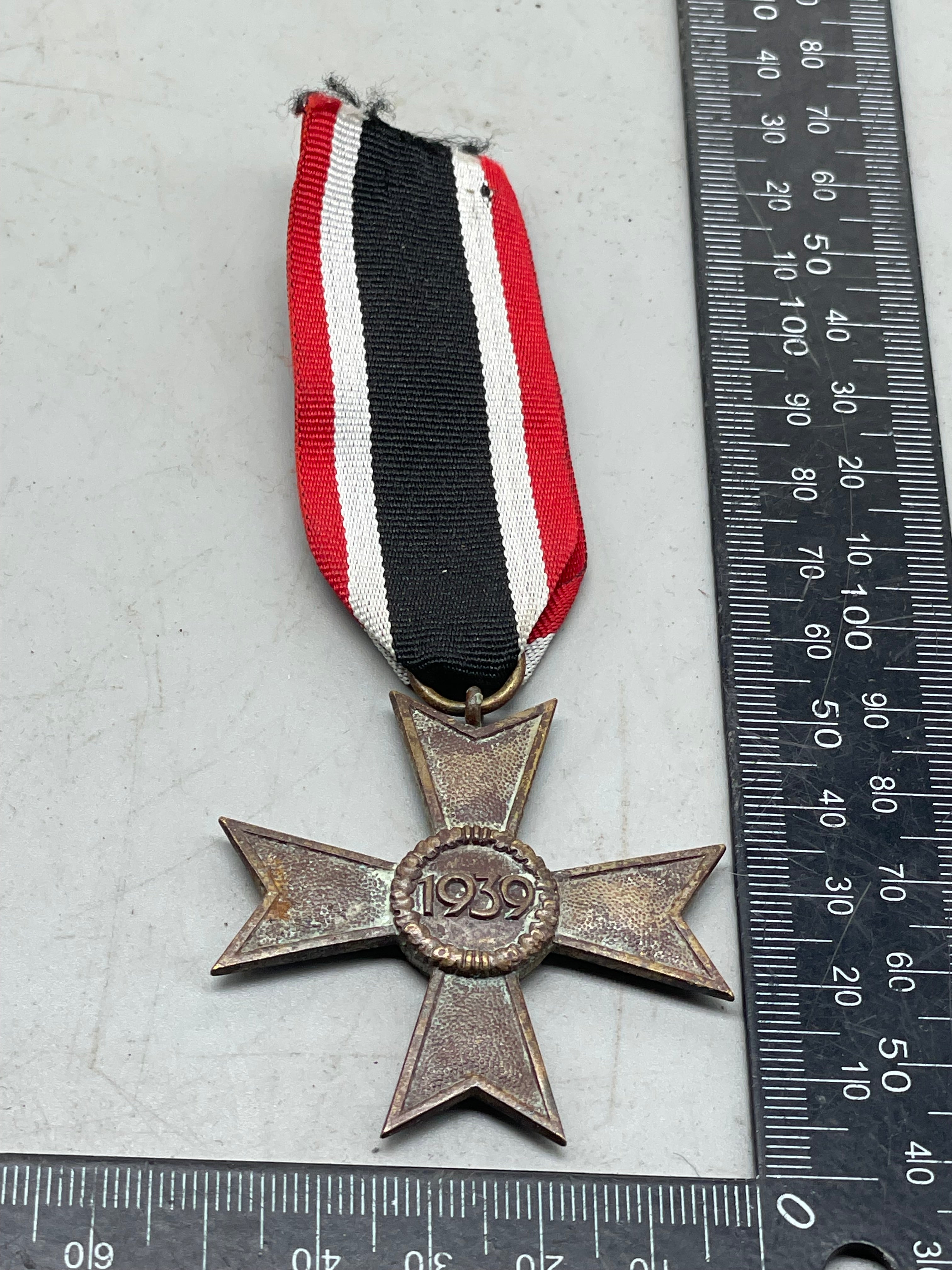 Original WW2 German War Merit Cross 2nd Class without Swords - The Militaria Shop