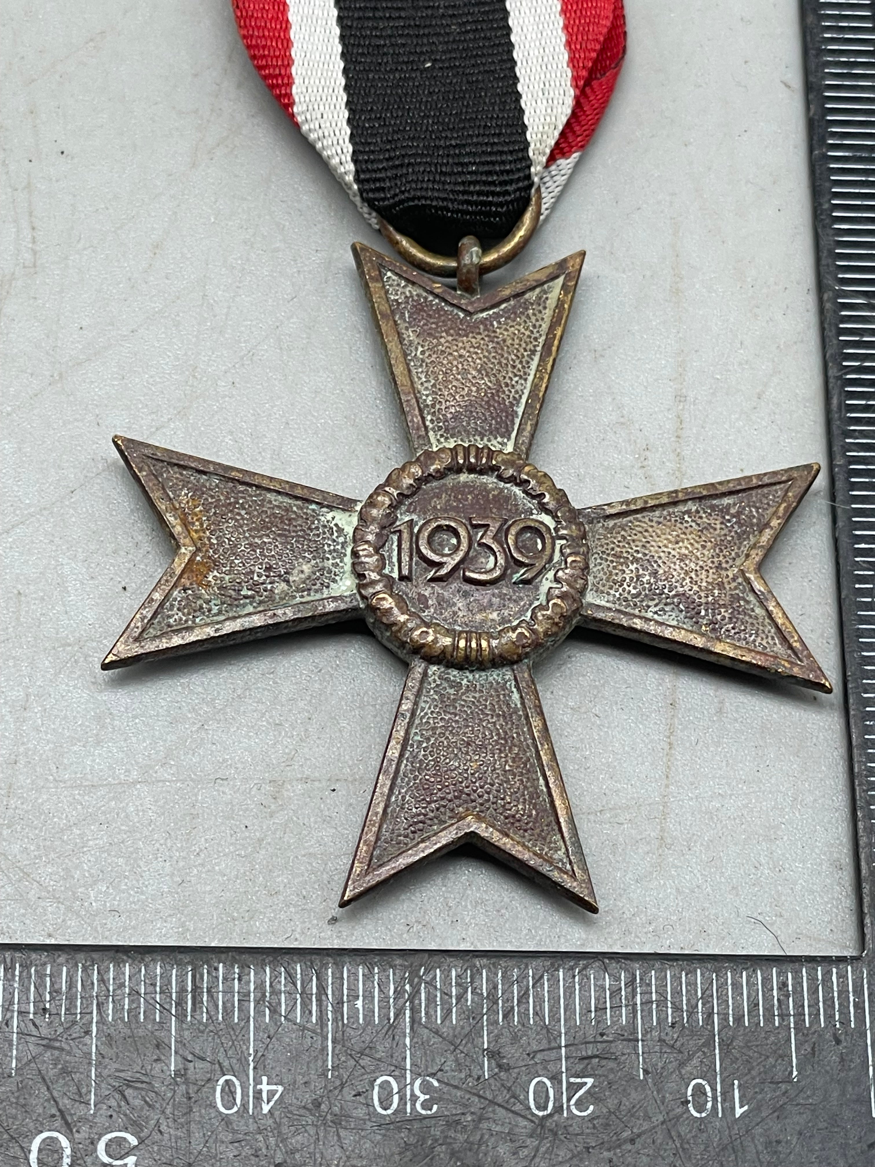 Original WW2 German War Merit Cross 2nd Class without Swords - The Militaria Shop