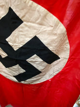 Load image into Gallery viewer, Original WW2 Double Sided German Party Flag - approx 7ft x 2.5ft
