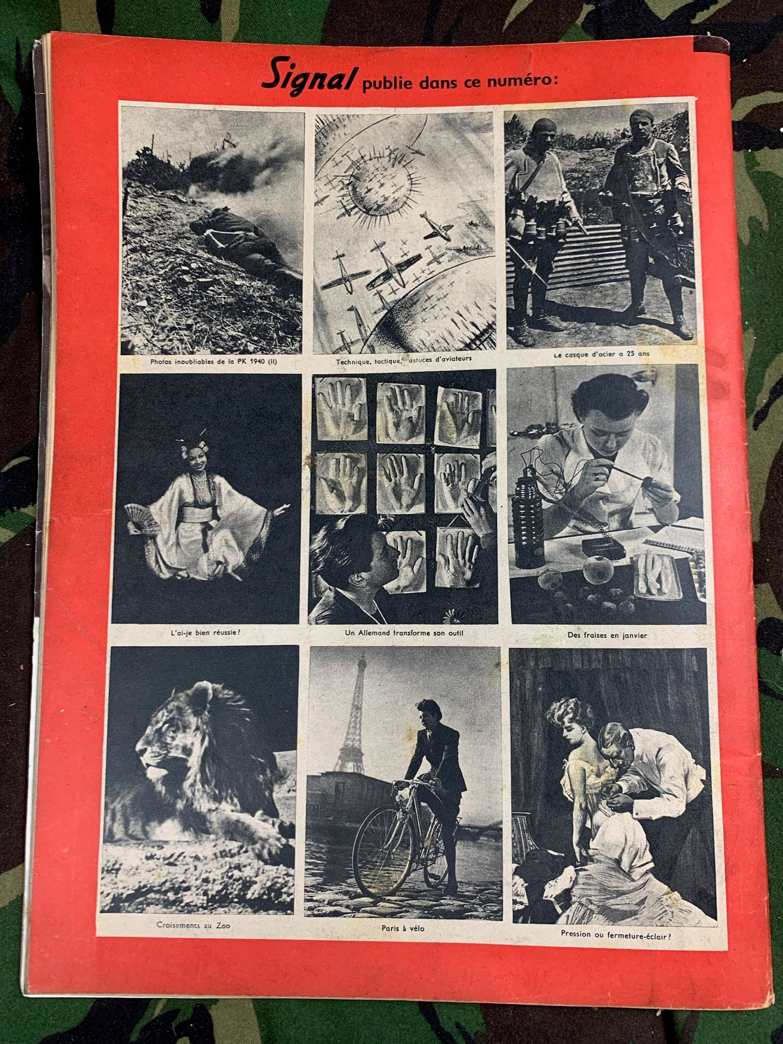 Original WW2 German Signal Magazine - January 1941 - The Militaria Shop