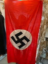 Load image into Gallery viewer, Original WW2 Double Sided German Party Flag - approx 7ft x 2.5ft
