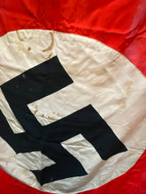 Load image into Gallery viewer, Original WW2 Double Sided German Party Flag - approx 7ft x 2.5ft
