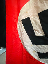 Load image into Gallery viewer, Original WW2 Double Sided German Party Flag - approx 7ft x 2.5ft
