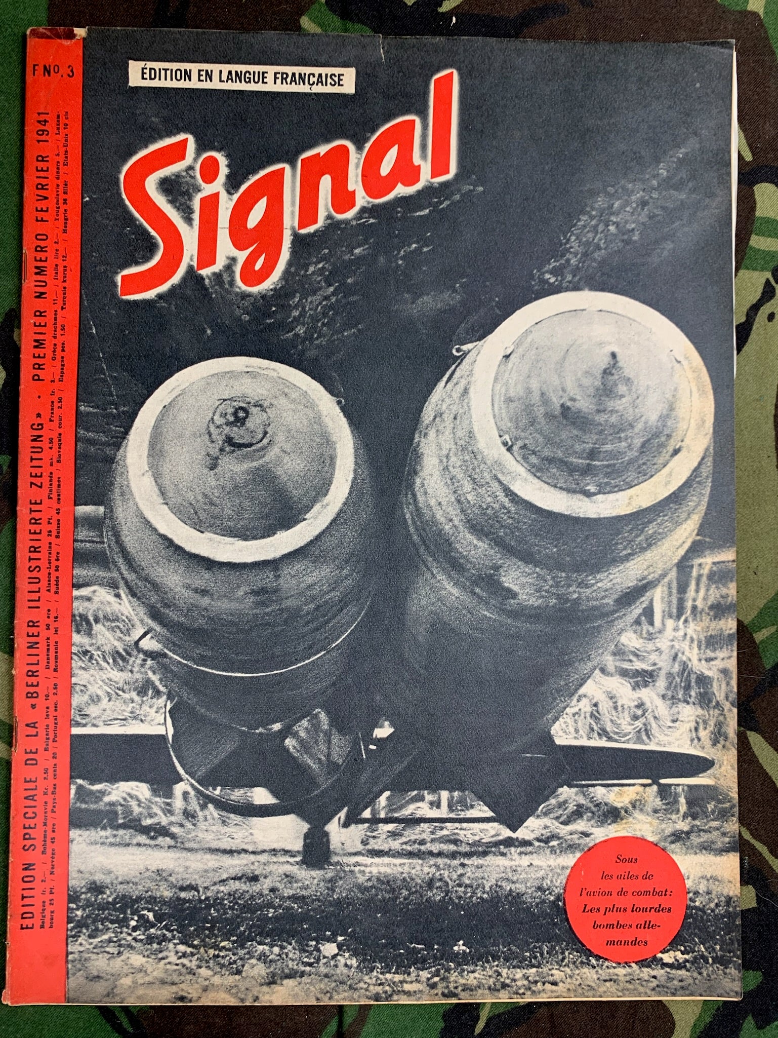 Original WW2 German Signal Magazine - February 1941 - The Militaria Shop