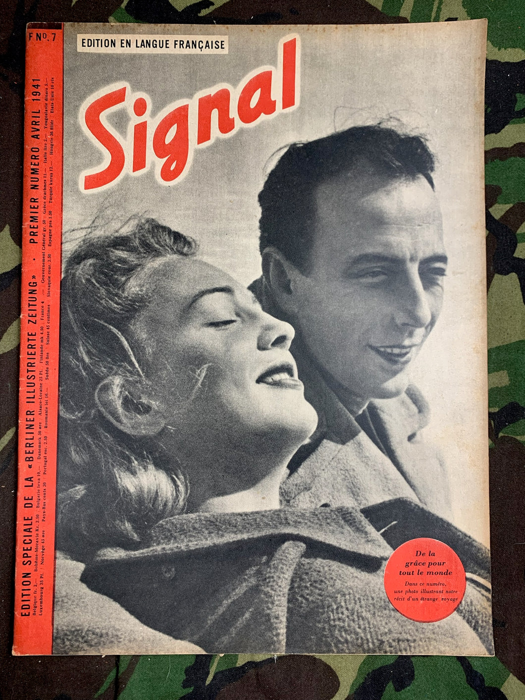 Original WW2 German Signal Magazine - April 1941