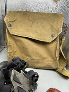 Original WW2 British Army General Service Respirator & Bag in great condition - The Militaria Shop