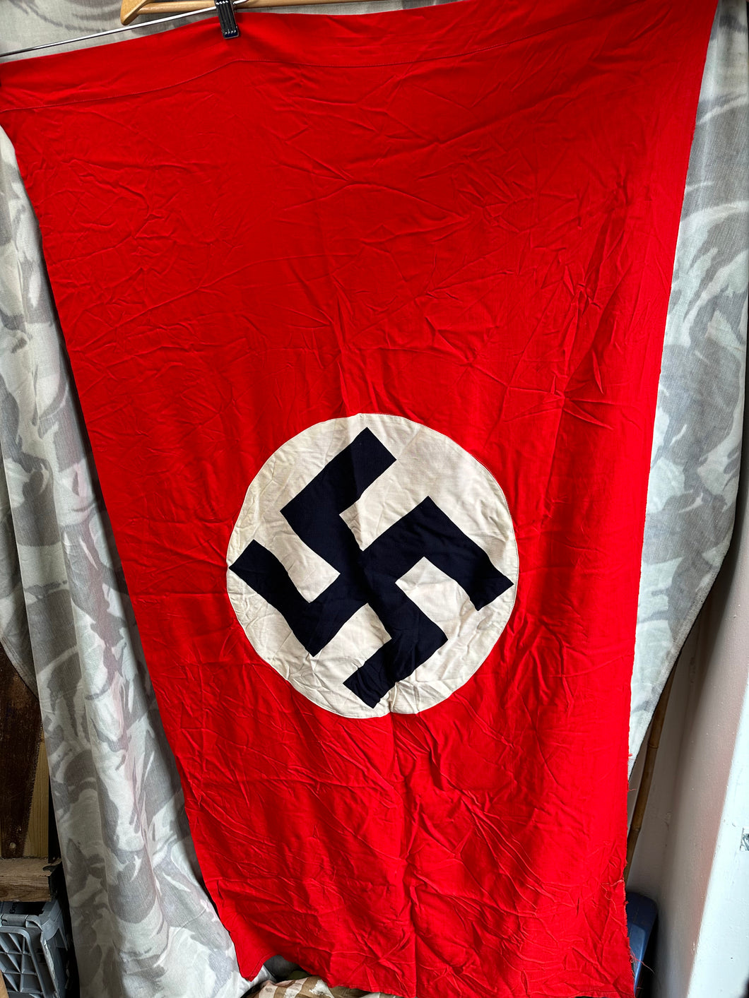 Original WW2 German Nazi Party Flag Double Sided