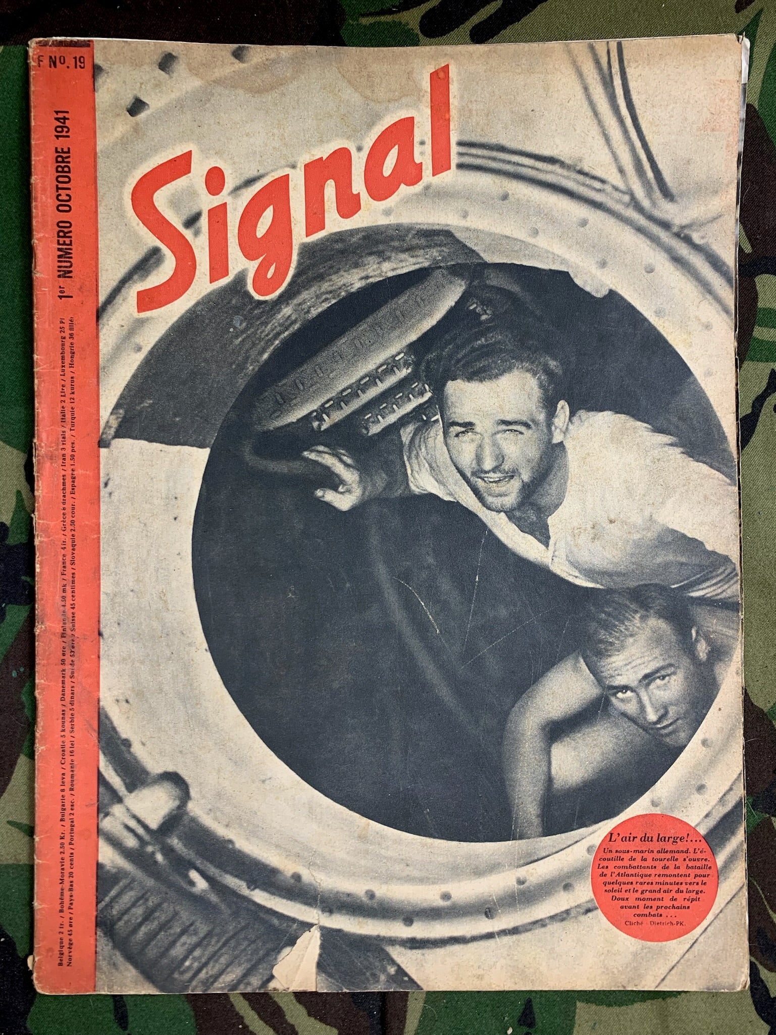 Original WW2 German Signal Magazine - October 1941 - The Militaria Shop